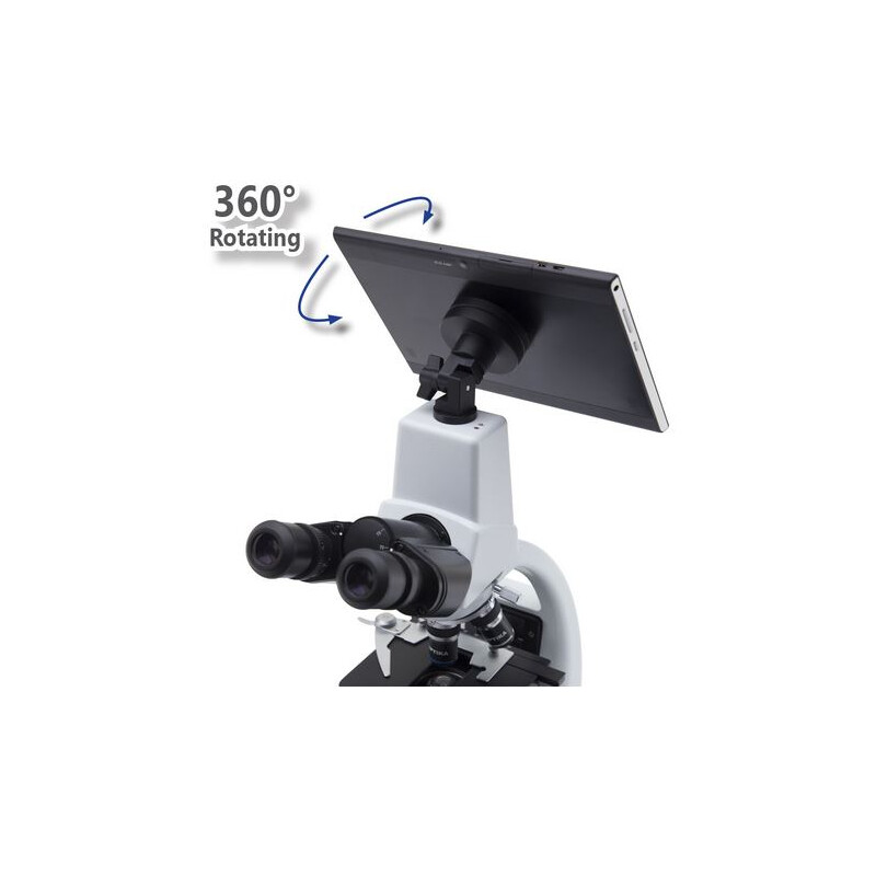 Optika digital microscope B-290TK, N-PLAN objectives. With Tablet PC