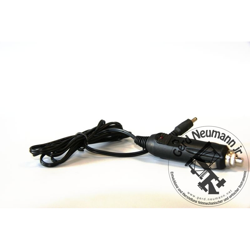 Gerd Neumann jr. Plug-in cable for 12V car cigarette lighter socket