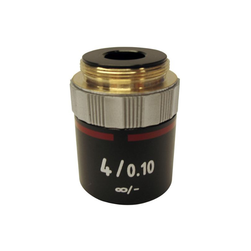Optika Objetivo Objectivo M-144, 4x/0,10 E-Plan, IOS para B-380