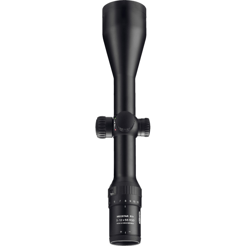 Meopta Mira telescópica Retícula MeoStar R1r 3-12x56 RGD, 4C iluminada, 30 mm