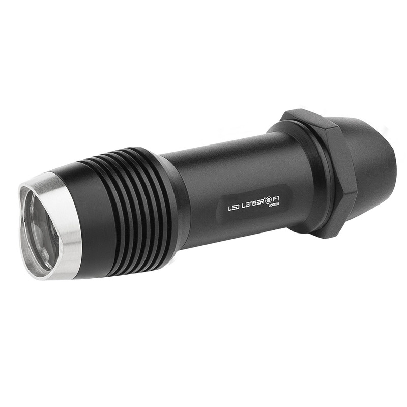 LED LENSER Torcia F1 nera