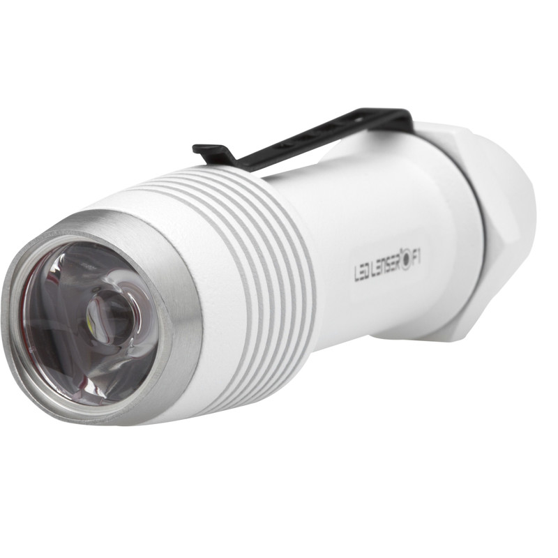 LED LENSER F1 torch, white