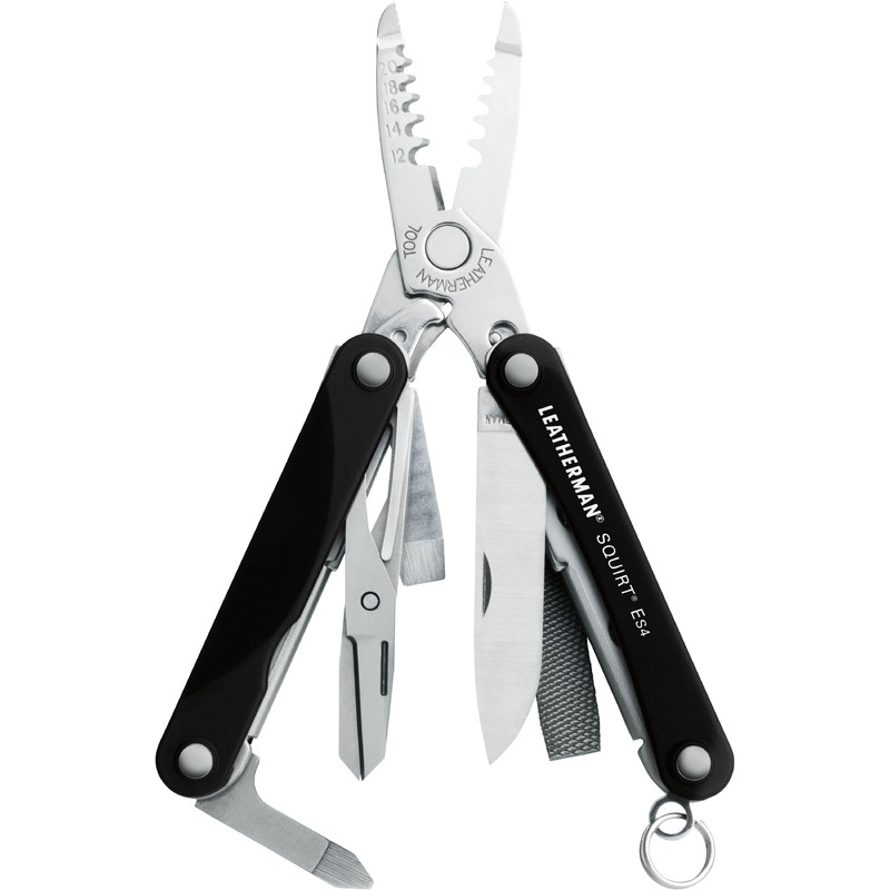 Leatherman Multiherramienta Multitool SQUIRT ES4 Black