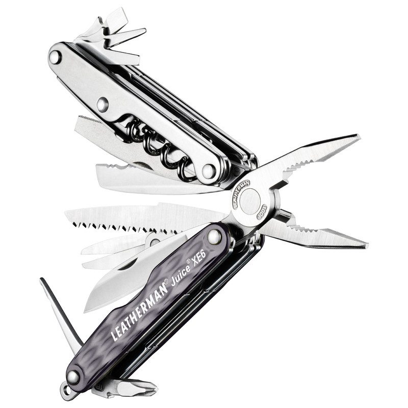 Leatherman Multitool JUICE XE6 Granite-Grey