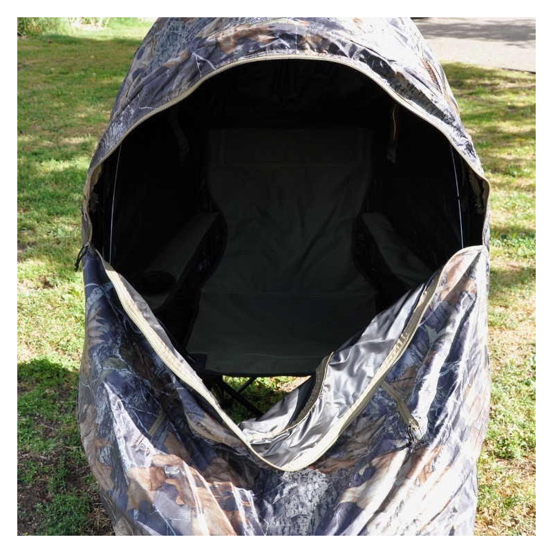 Stealth Gear Camouflagetent 1-persoons met zitje jubileumeditie