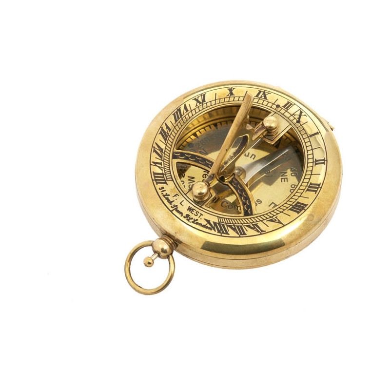 K+R TOBAGO 'nostalgia' compass with sundial