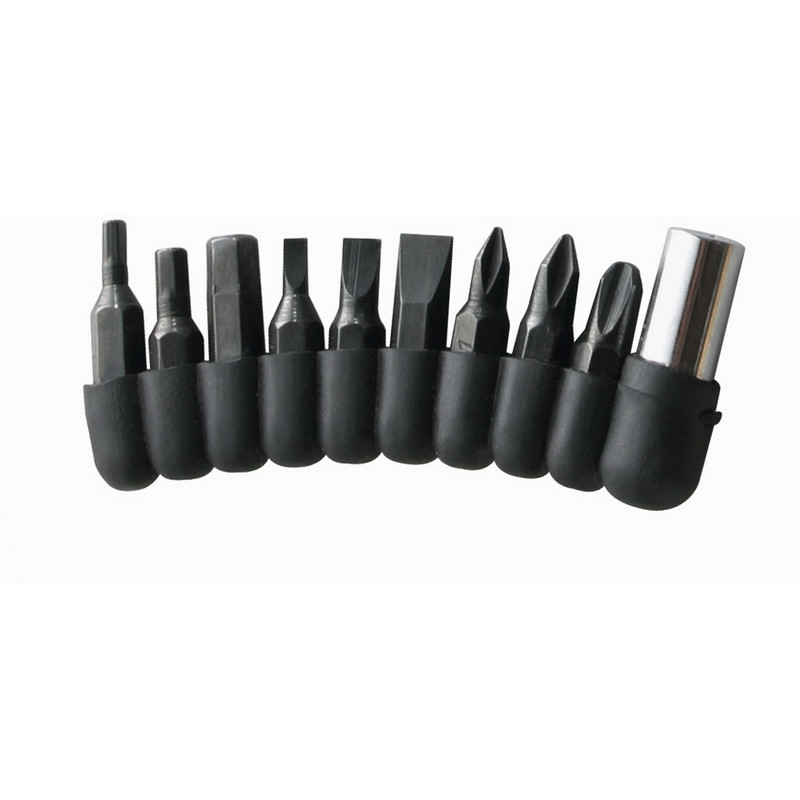 Herbertz Kit multiherramienta, insertos de madera de pakka, 107600