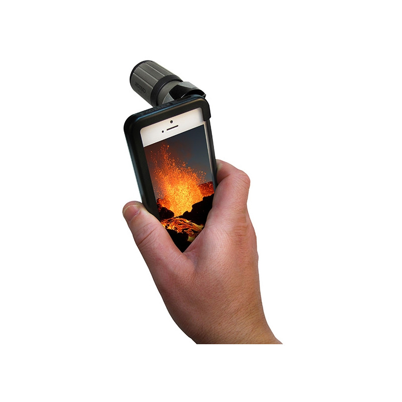 Carson Monocular HookUpz 7x18 con adaptador para smartphone iPhone 5