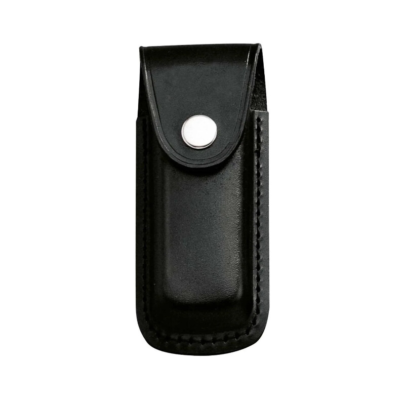 Herbertz Custodia in pelle per coltelli tascabili 2649130, nero, per 13 cm