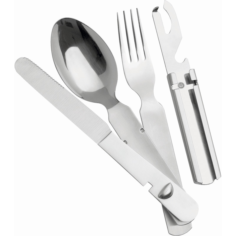 Herbertz Army camping cutlery set, 4-piece