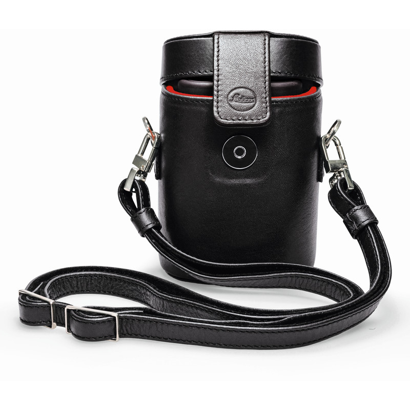 Leica Funda de piel negra para 8x20