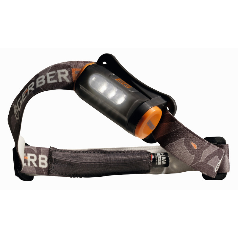 Gerber Linterna Lámpara frontal ANTORCHA DE MANOS LIBRES BEAR GRYLLS