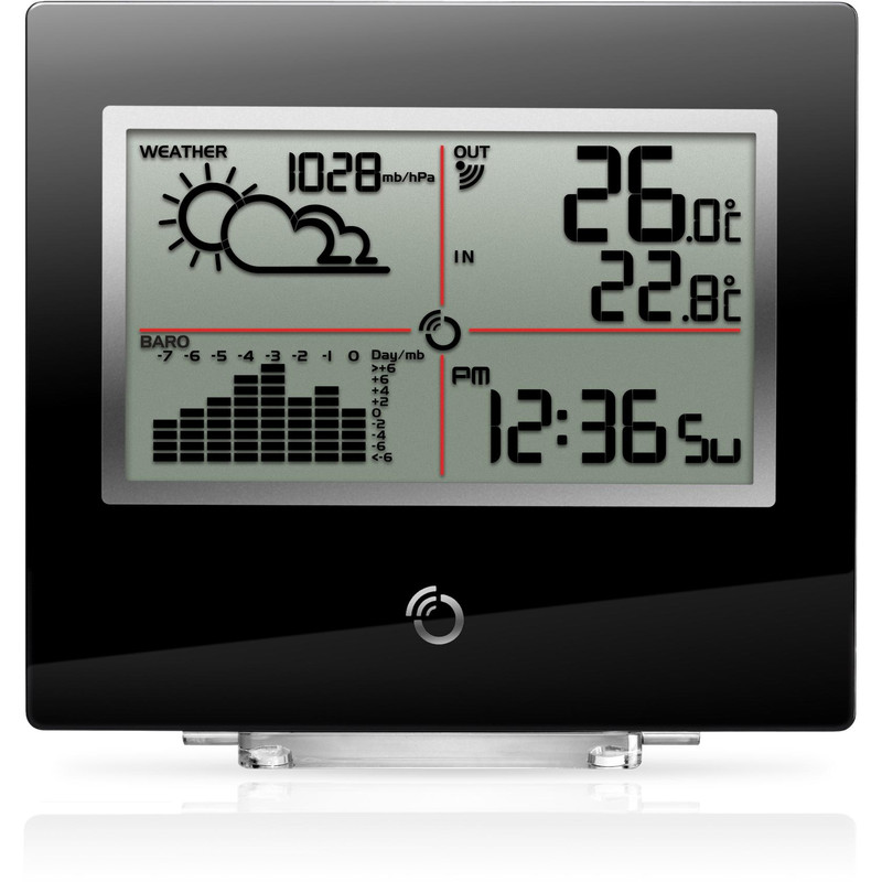 Oregon Scientific BAR 801 7-day weather station, black