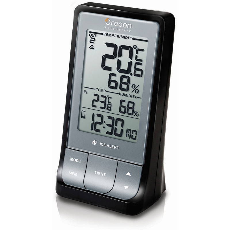 Oregon Scientific – Station météo sans fil RAR213HG WeatheratHome avec  thermomètre