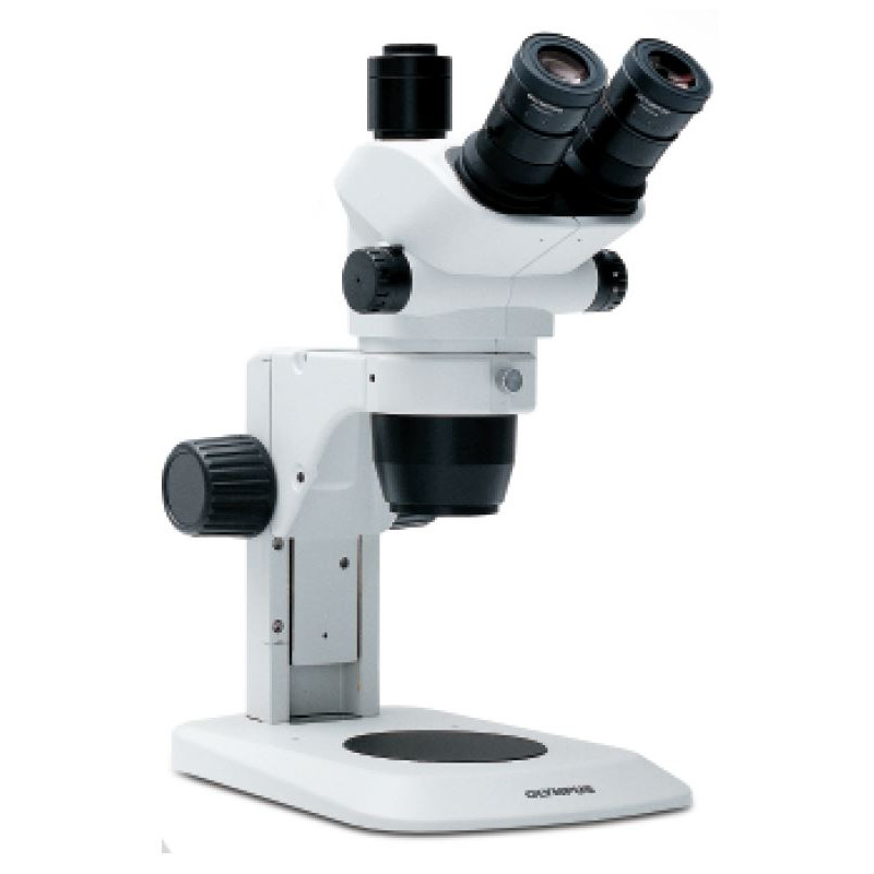 Evident Olympus Stereo zoom microscope SZ61, for transmitted light stage, trinocular