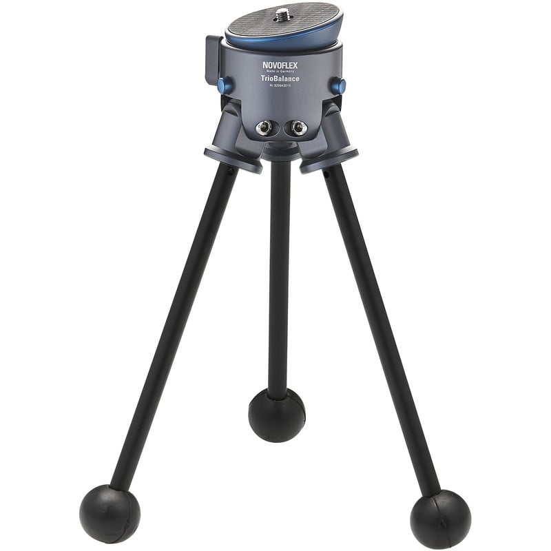 Novoflex TrioBalance C2844 tripod set with carbon-fibre, short, 4-segment legs