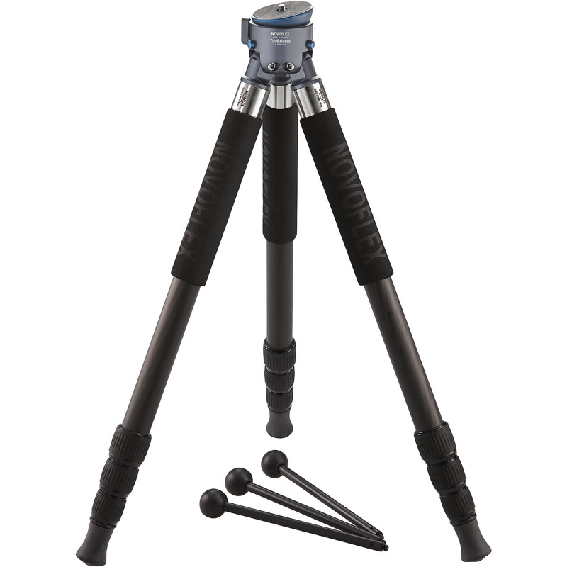 Novoflex TrioBalance C2840 tripod set with 4-segment, carbon-fibre legs