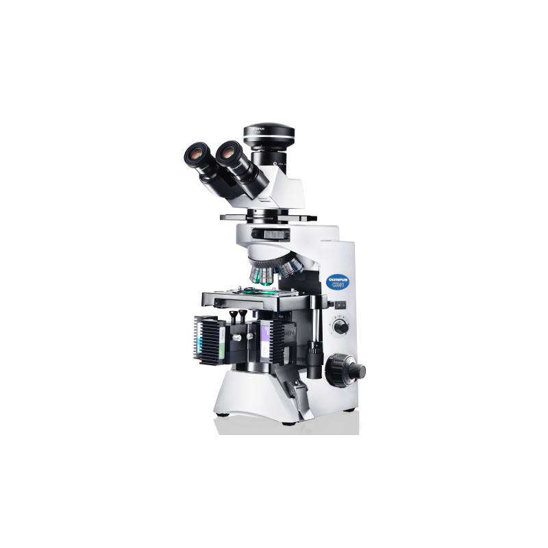 Evident Olympus Microscoop CX41 Hematologie, trino, Hal, 40x, 500x, 1000x