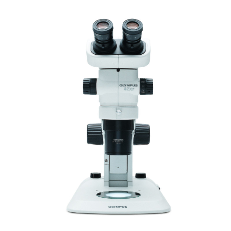 Evident Olympus Stereo zoom microscope Olympus Mikroskop SZX7, bino, 0.8x-5.6x mit Ring-und  Durchlicht