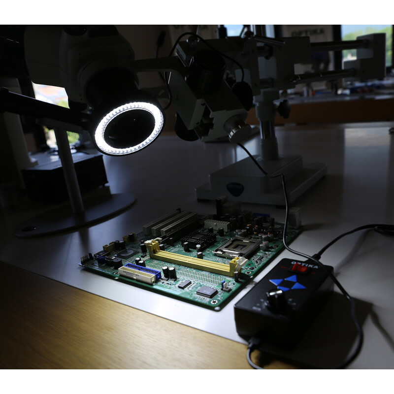 Optika Illuminatore anulare CL-16.1, LED luminosità regolabile