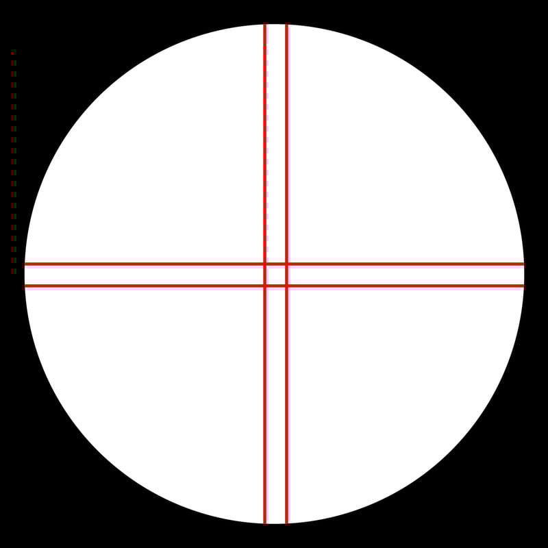 Omegon Oculares con retículo Ocular reticulado de 12 mm retroiluminado