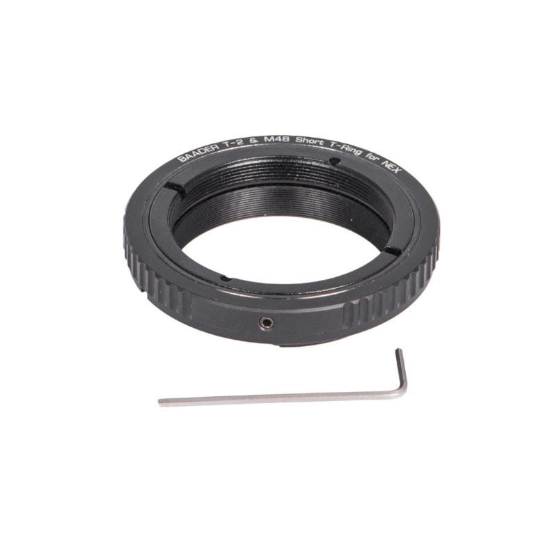 Baader Camera adaptor T-Ring for Sony E/NEX bayonet with D52/M48 and T2 thread