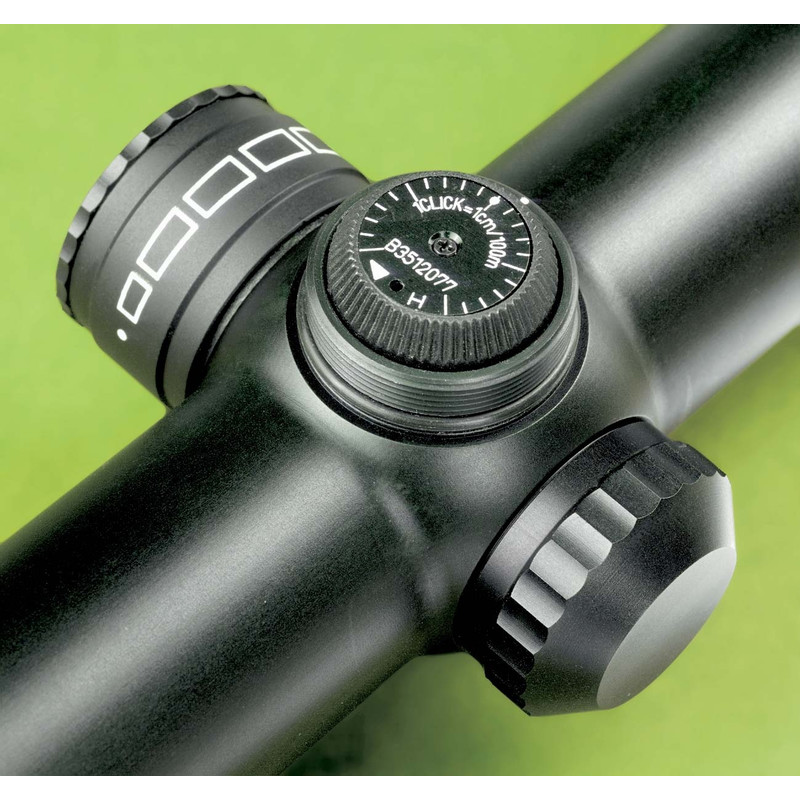 DOCTER Mirino Classic 2,5-10x48 con piastra a coda di rondine, reticolo 4LP