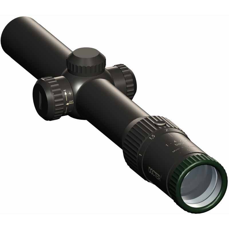 DOCTER Riflescope Basic 1-4x24, Reticle: 0