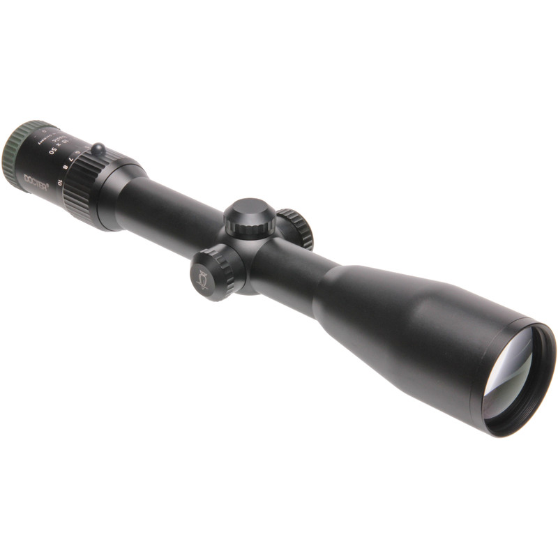 DOCTER Riflescope Basic 2,5-10x50, Reticle: 4-0
