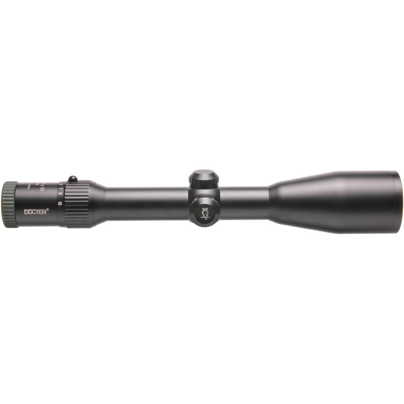DOCTER Riflescope Basic 2,5-10x50, Reticle: 4-0