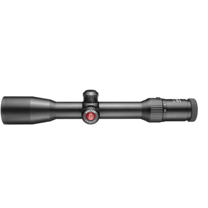 DOCTER Riflescope Unipoint 1,5-6x42, Reticle: 4-0, ZEISS-Rail
