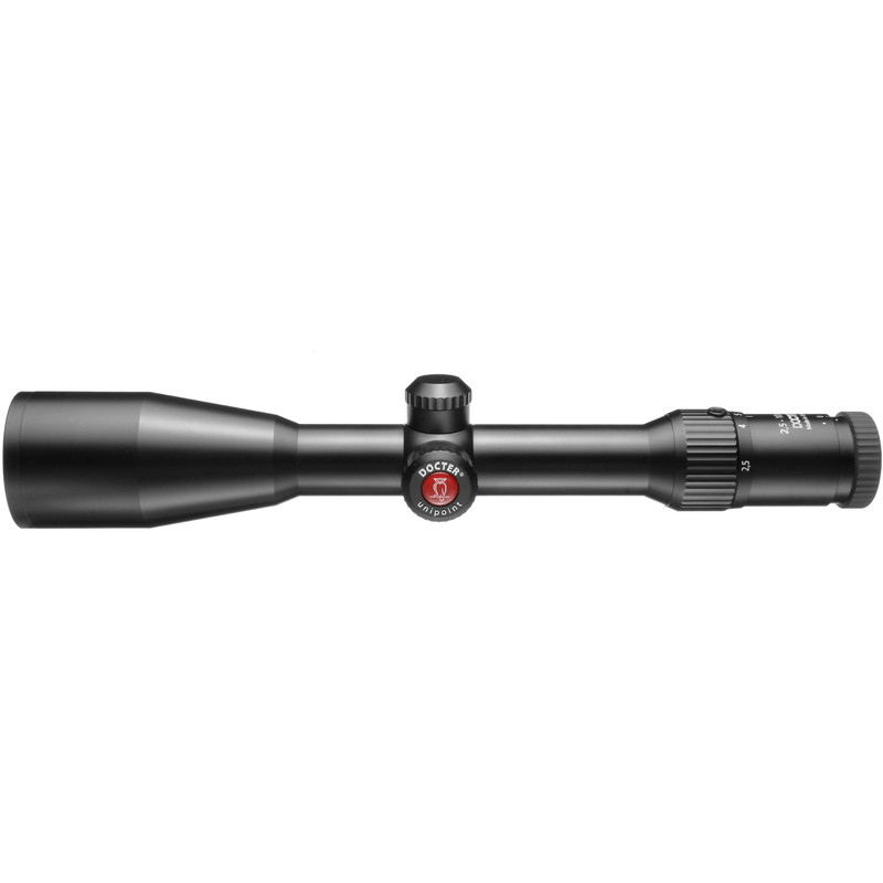 DOCTER Riflescope Unipoint 2,5-10x50, Reticle: 0, ZEISS-Rail