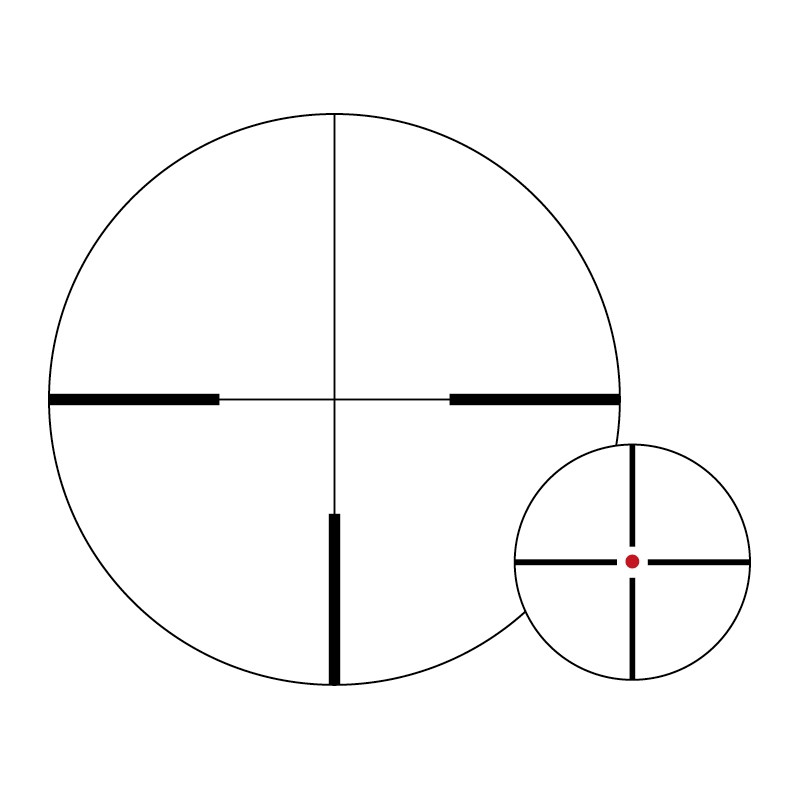 Noblex Riflescope V6 1-6x24, Reticle: 4i, ZEISS-Rail