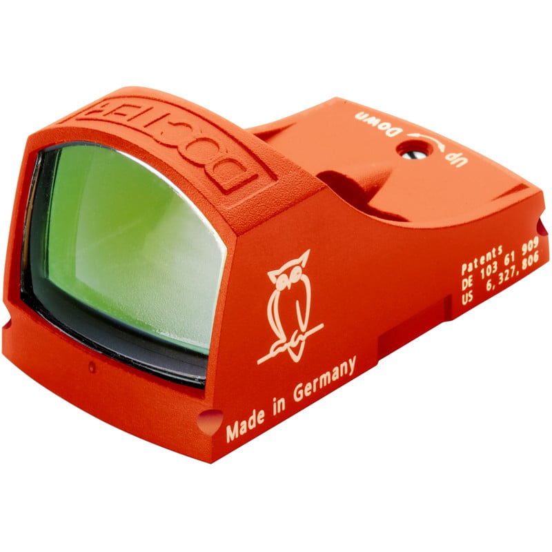 DOCTER Riflescope sight C; 3,5 MOA; safety orange