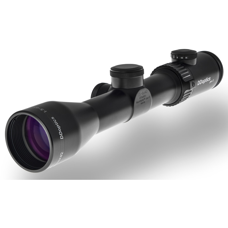 DDoptics Riflescope Nachtfalke Gen. III 1,5-6x42 - Reticle: Duplex