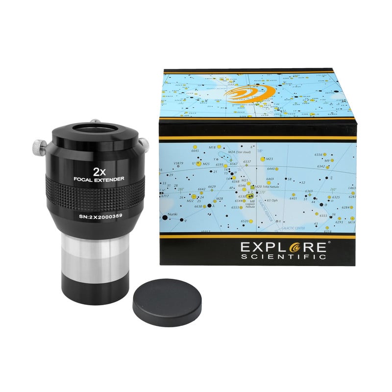 Explore Scientific Barlow Lens 2x Focal Extender 2"