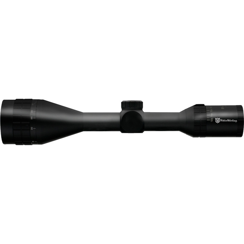 Nikko Stirling Riflescope Panamax 4-12x50, Adjustable Objective, Half Mil-Dot