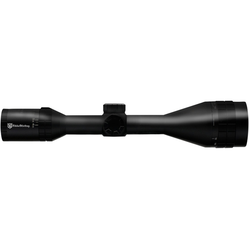 Nikko Stirling Riflescope Panamax 4-12x50, Adjustable Objective, Half Mil-Dot