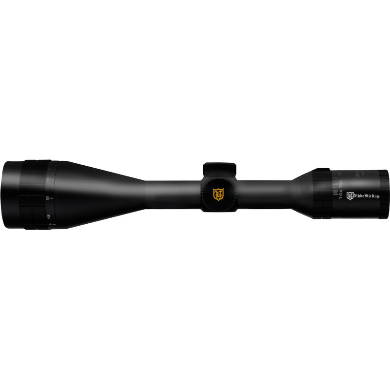 Nikko Stirling Riflescope Panamax 4,5-14x50, Adjustable Objective, Half Mil-Dot illuminated