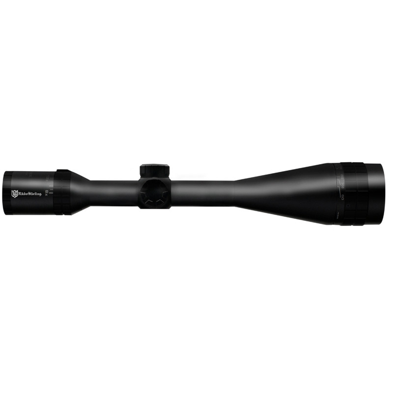 Nikko Stirling Riflescope Panamax Long Range 8-24x50, Adjustable Objective, Half Mil-Dot illuminated