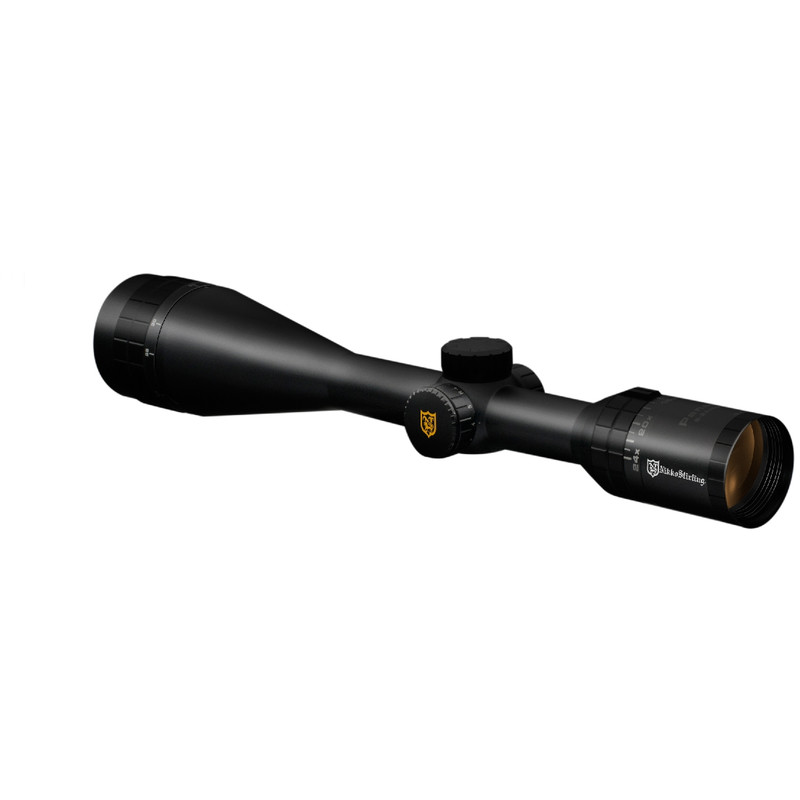 Nikko Stirling Riflescope Panamax Long Range 8-24x50, Adjustable Objective, Half Mil-Dot illuminated