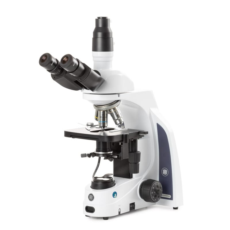 Euromex Microscope iScope IS.1153-EPL/DF, trino, DF, DIN, e-plan, 40x-1000x, 10x/20mm, iCare, LED