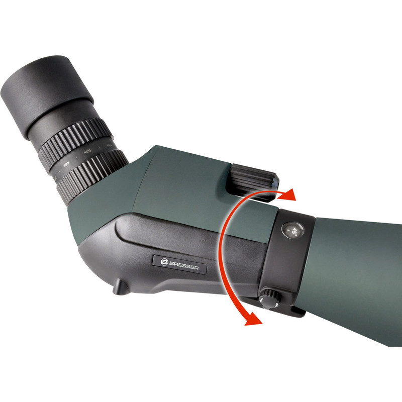 Bresser Condor 24-72x100 spotting scope, angled eyepiece