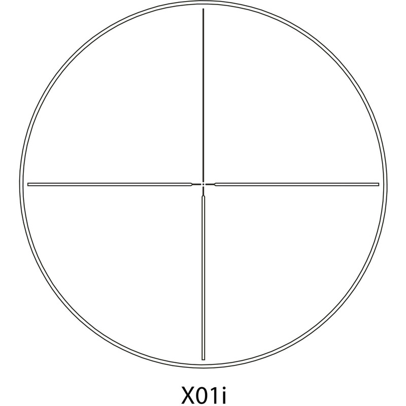 Yukon Riflescope Jaeger 1-4x24, X01i-Reticle