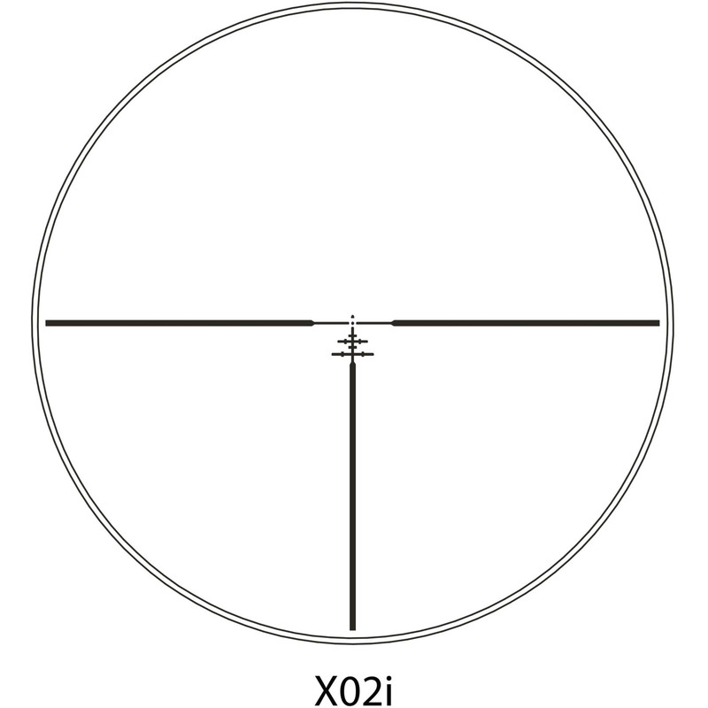 Yukon Riflescope Jaeger 3-9x40, X02i-Reticle