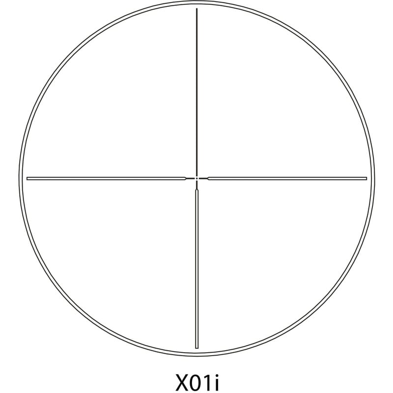 Yukon Riflescope Jaeger 3-12x56, X01i-Reticle