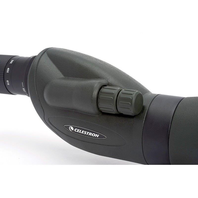 Celestron TrailSeeker 22-67x100 straight eyepiece spotting scope