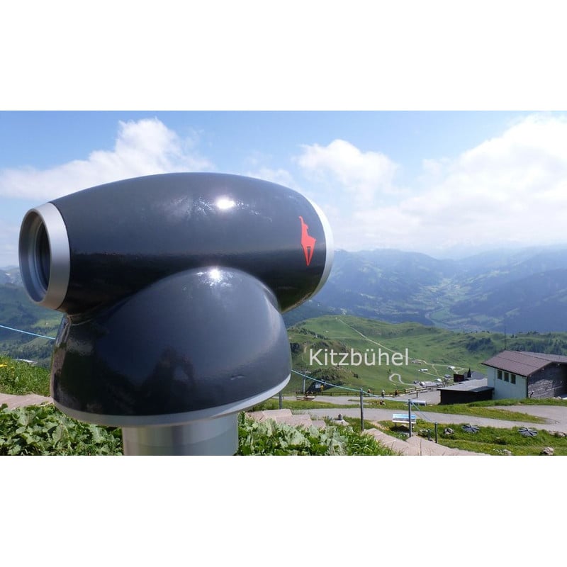 idee-Concept Telescopio terrestre Applicazione del Suo logo