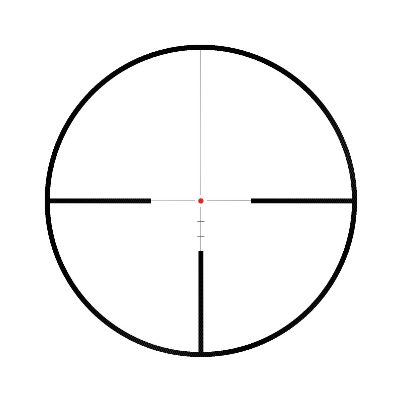 HAWKE Riflescope ENDURANCE LER 4-12x42; LR DOT