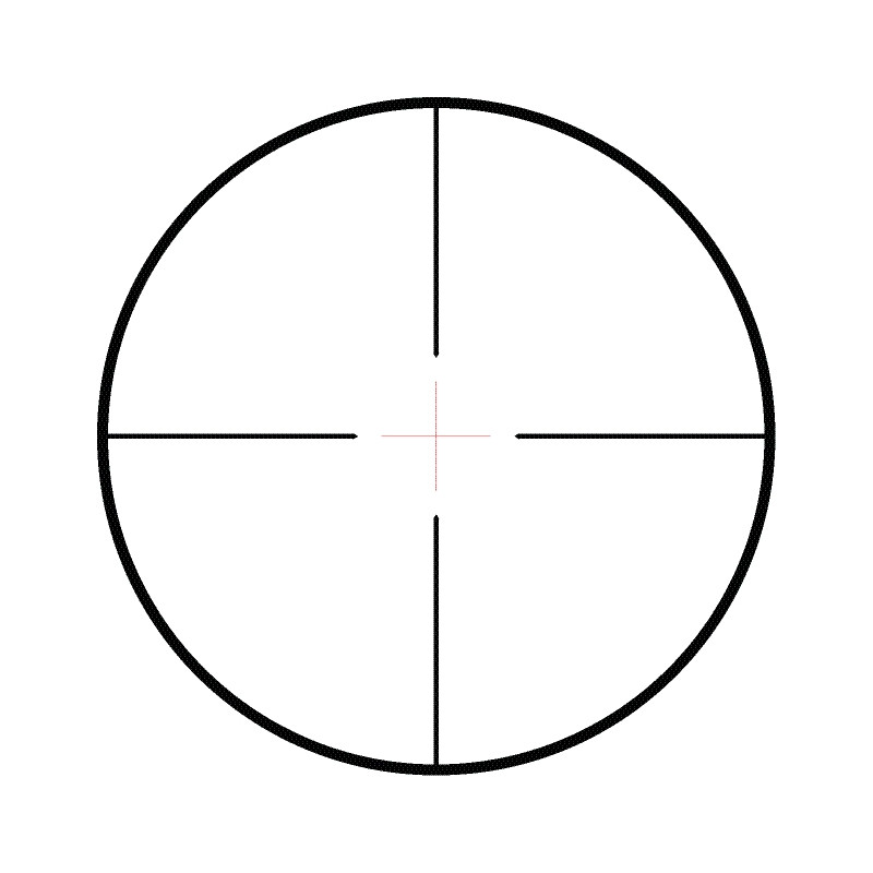 HAWKE Riflescope ENDURANCE LER 2-7x32; 30/30 Center Cross